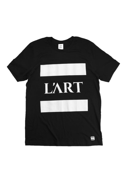 L'ART Inverted Logo Slim T-Shirt