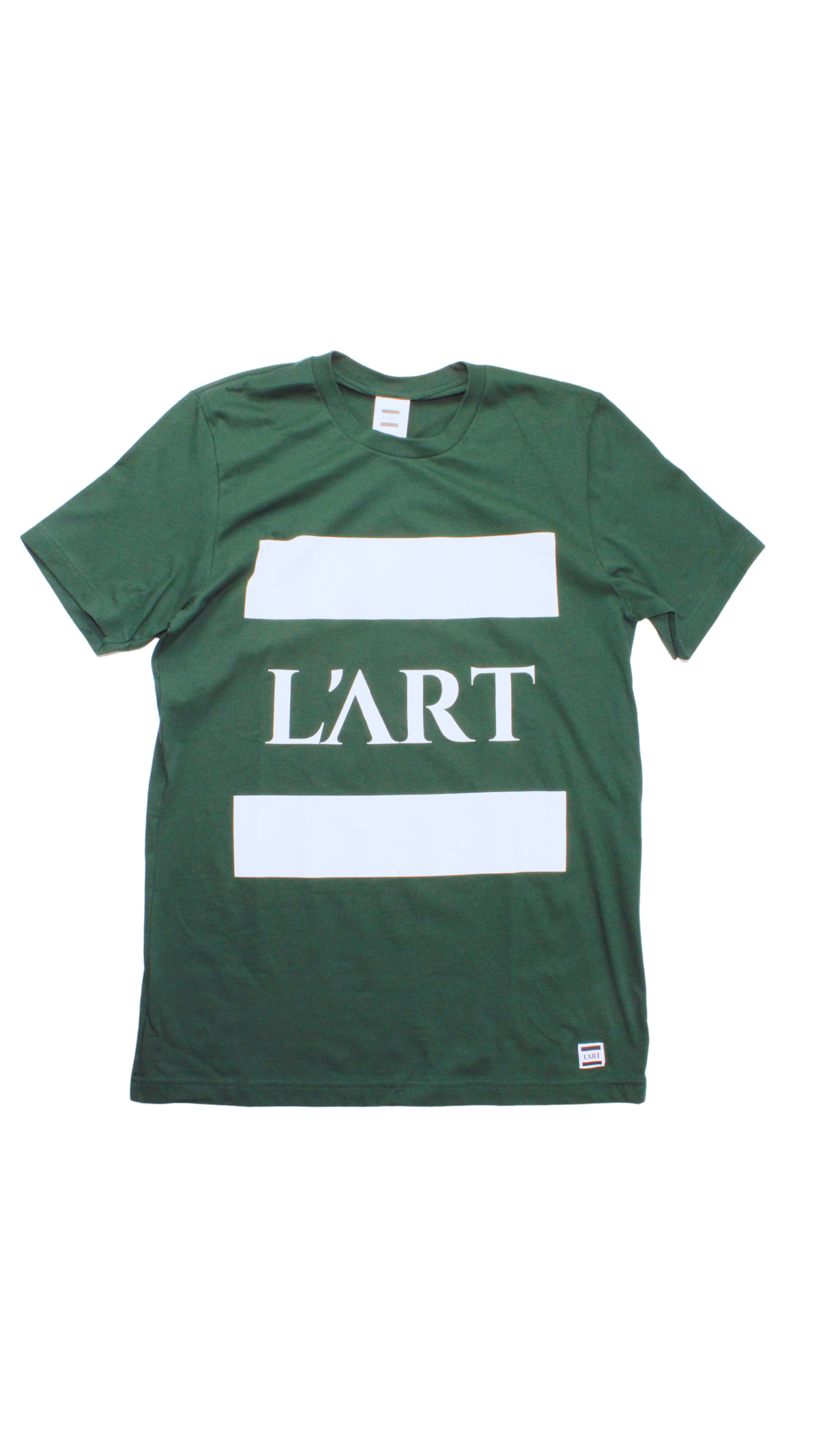 L'ART Inverted Logo Slim T-Shirt