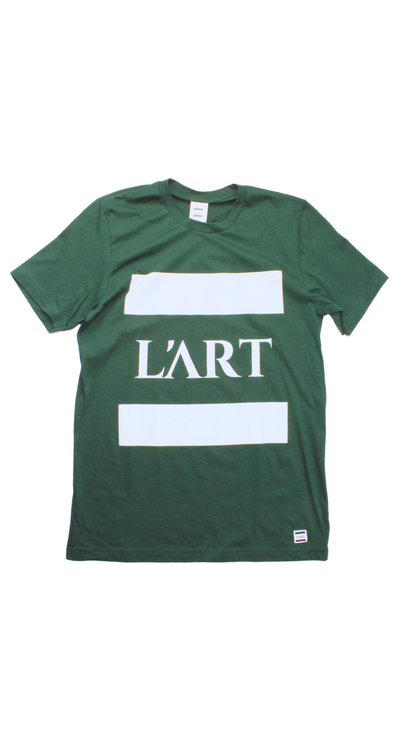 L'ART Inverted Logo Slim T-Shirt