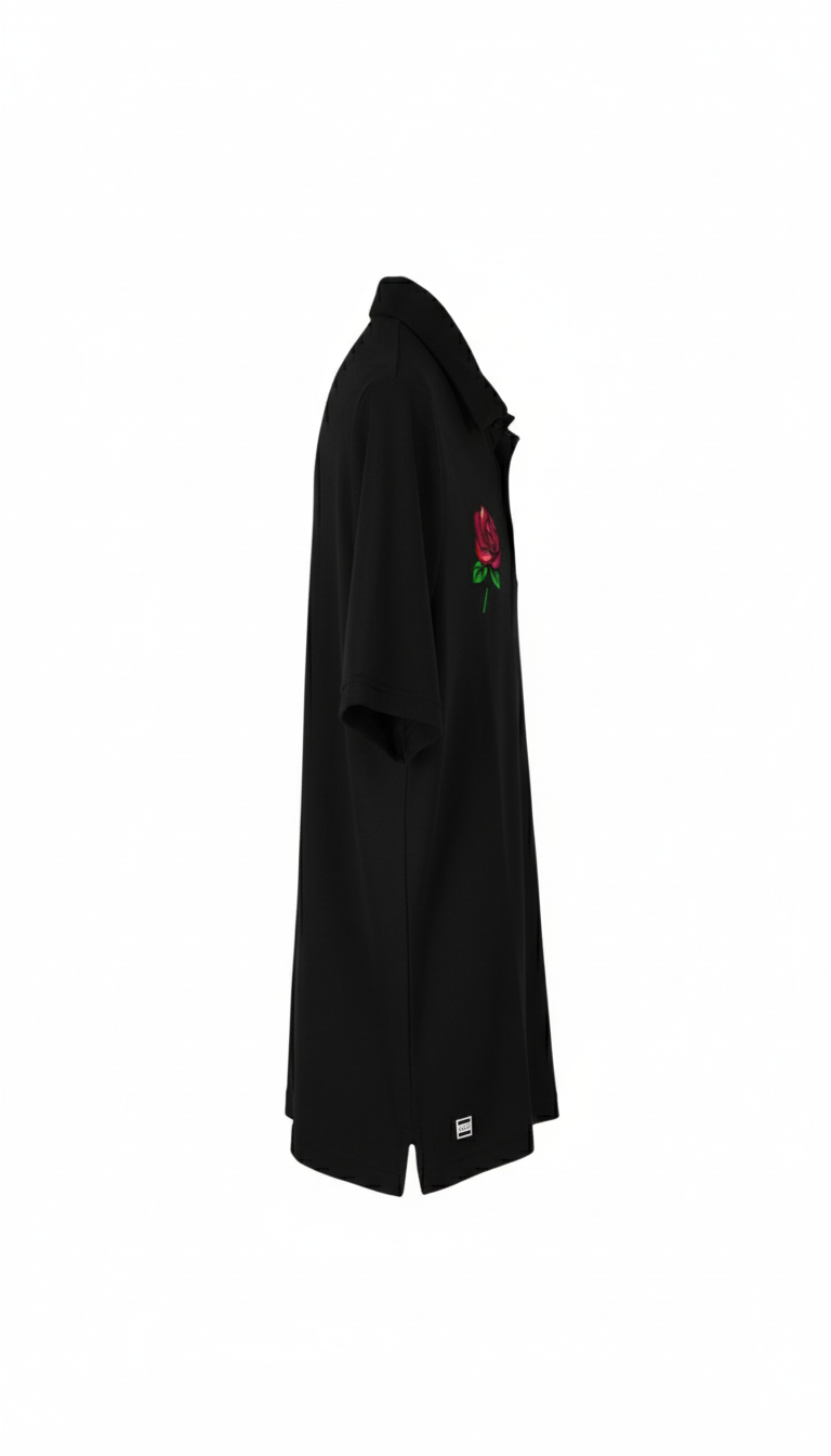 L'ART Two Roses Polo T-shirt