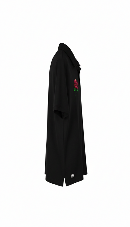L'ART Two Roses Polo T-shirt