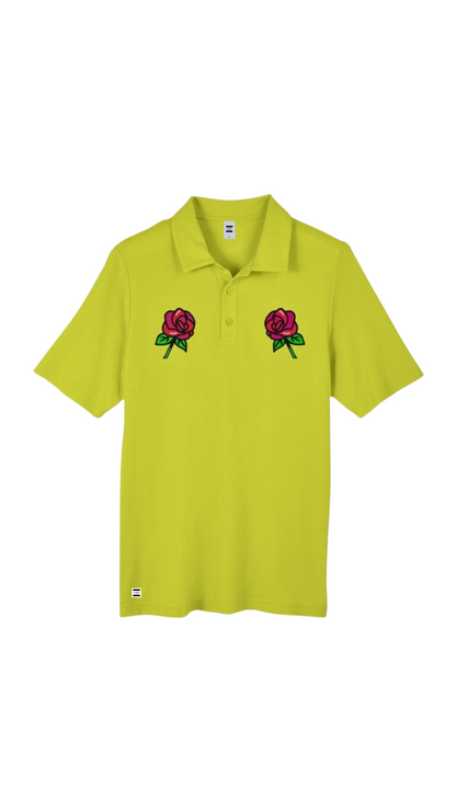 L'ART Two Roses Polo T-shirt