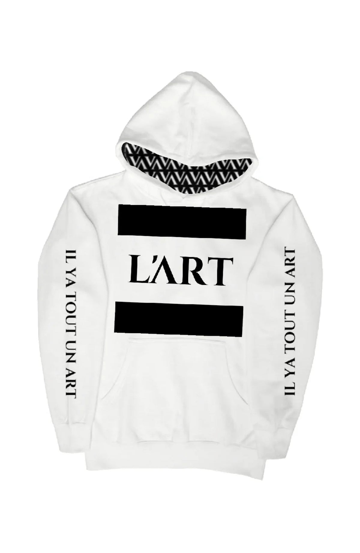 L'ART Classic logo IYTUA Hoodie