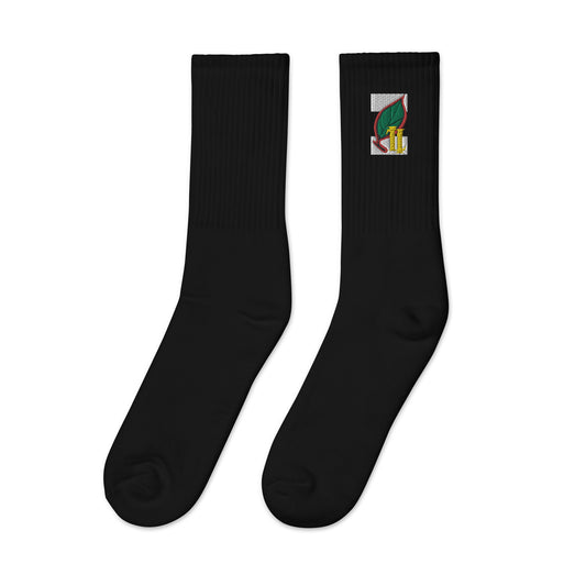 L'ART Leaf Crew Socks