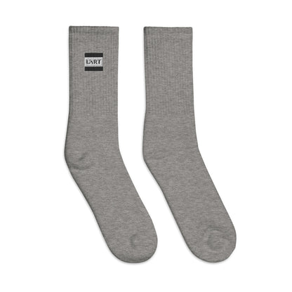 L'ART Classic Logo Crew Socks
