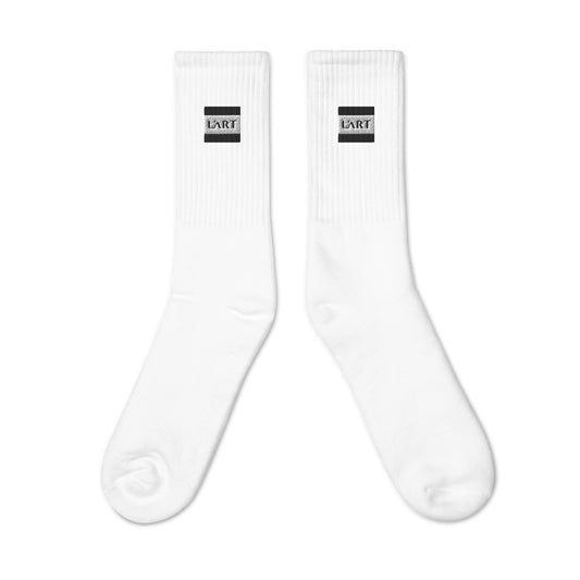 L'ART Classic Logo Crew Socks