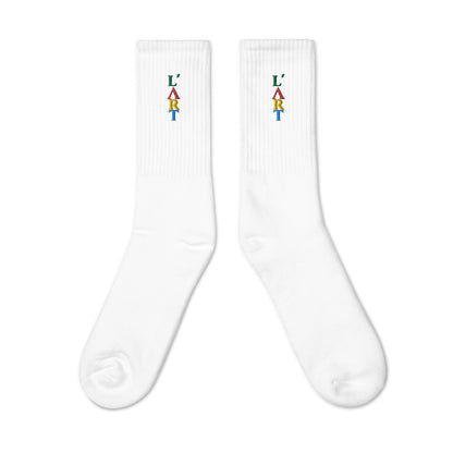 L'ART 237 Color Crew Socks