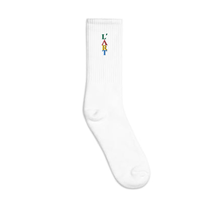 L'ART 237 Color Crew Socks