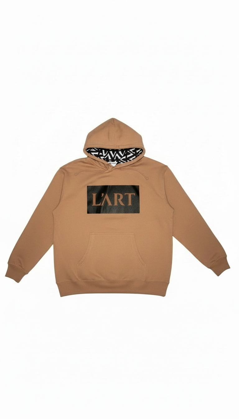 L'ART Inverted Transparent Logo II Hoodie