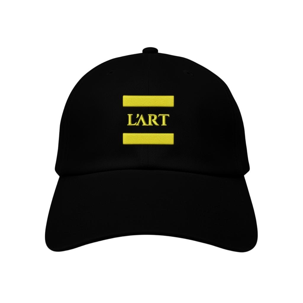 L'ART Transparent Color Dad Hat