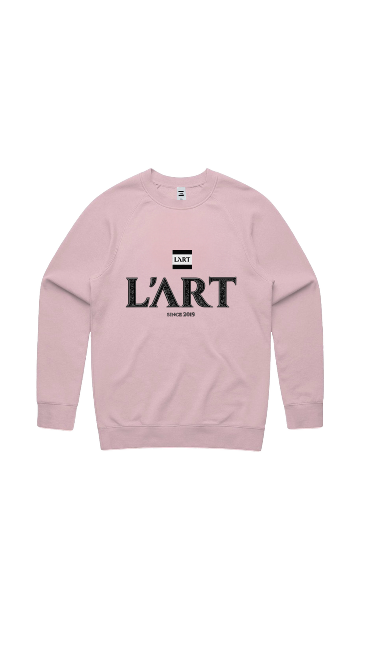 L'ART Chenille Embroidered Sweatshirt