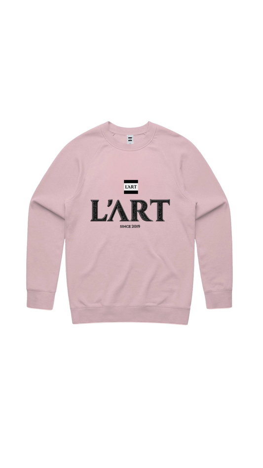 L'ART Chenille Embroidered Sweatshirt