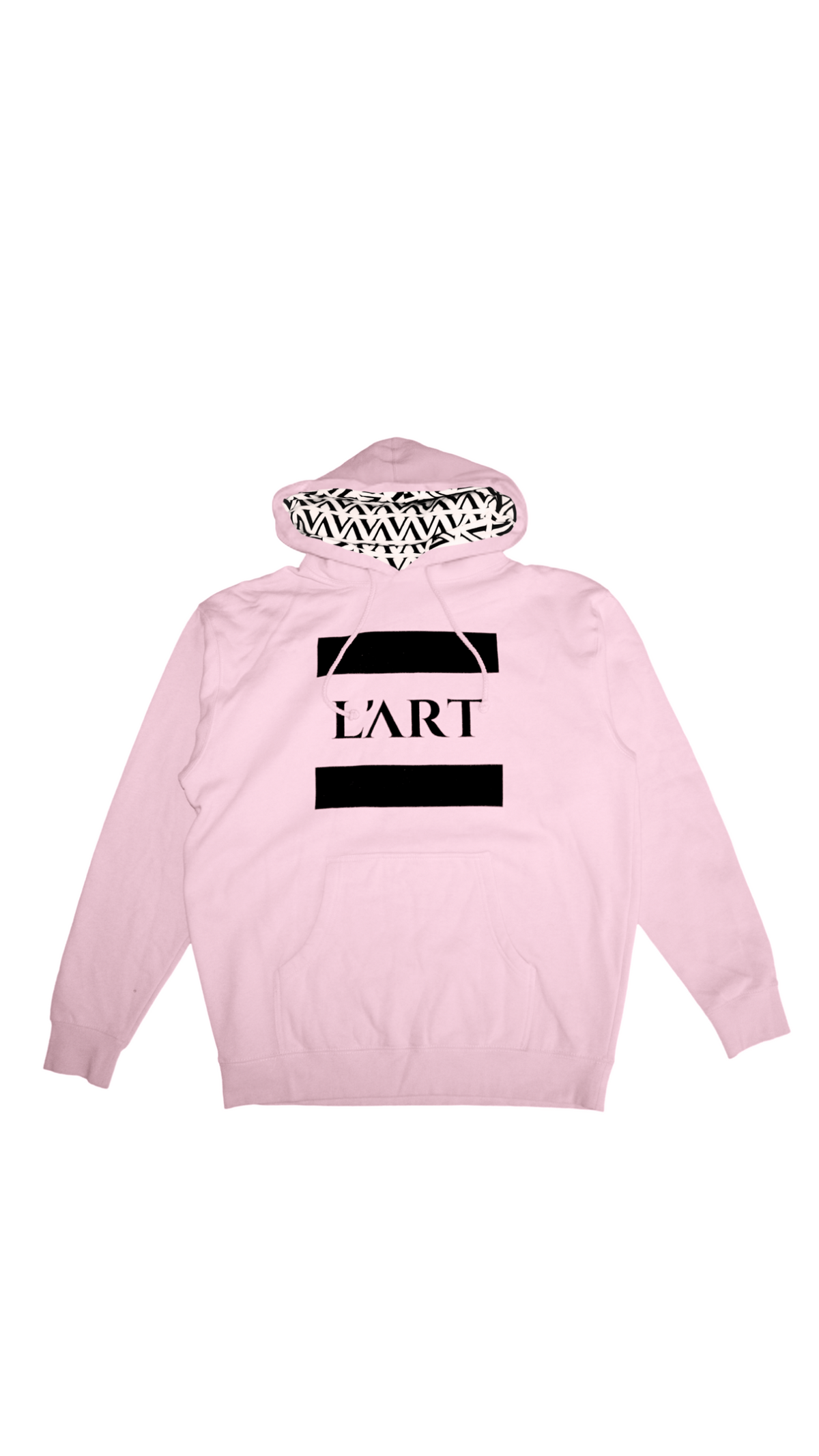 L'ART Transparent Logo Hoodie