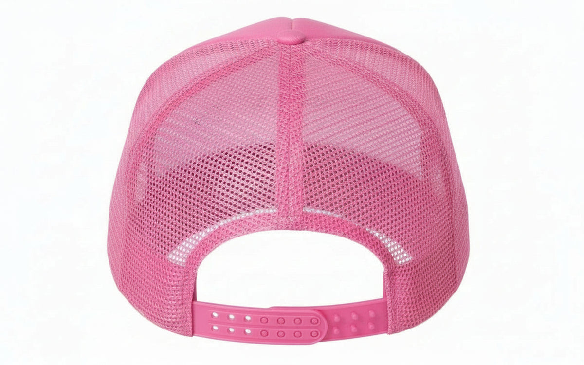 L'ART Double Clips Mesh Trucker Cap
