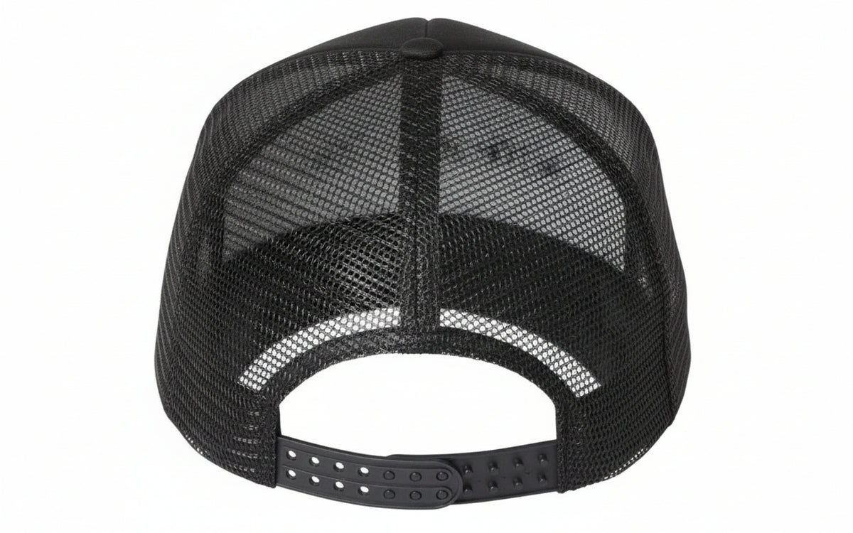 L'ART Double Clips Mesh Trucker Cap