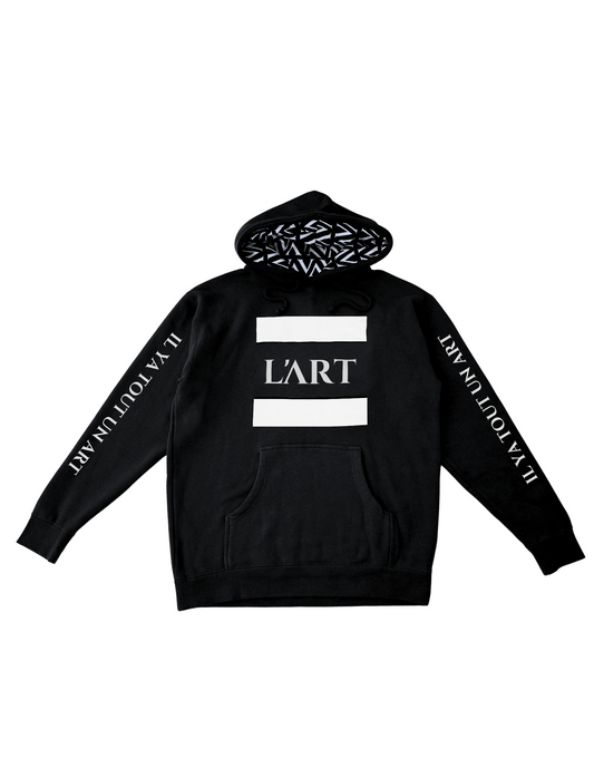 L'ART Classic logo IYTUA Hoodie