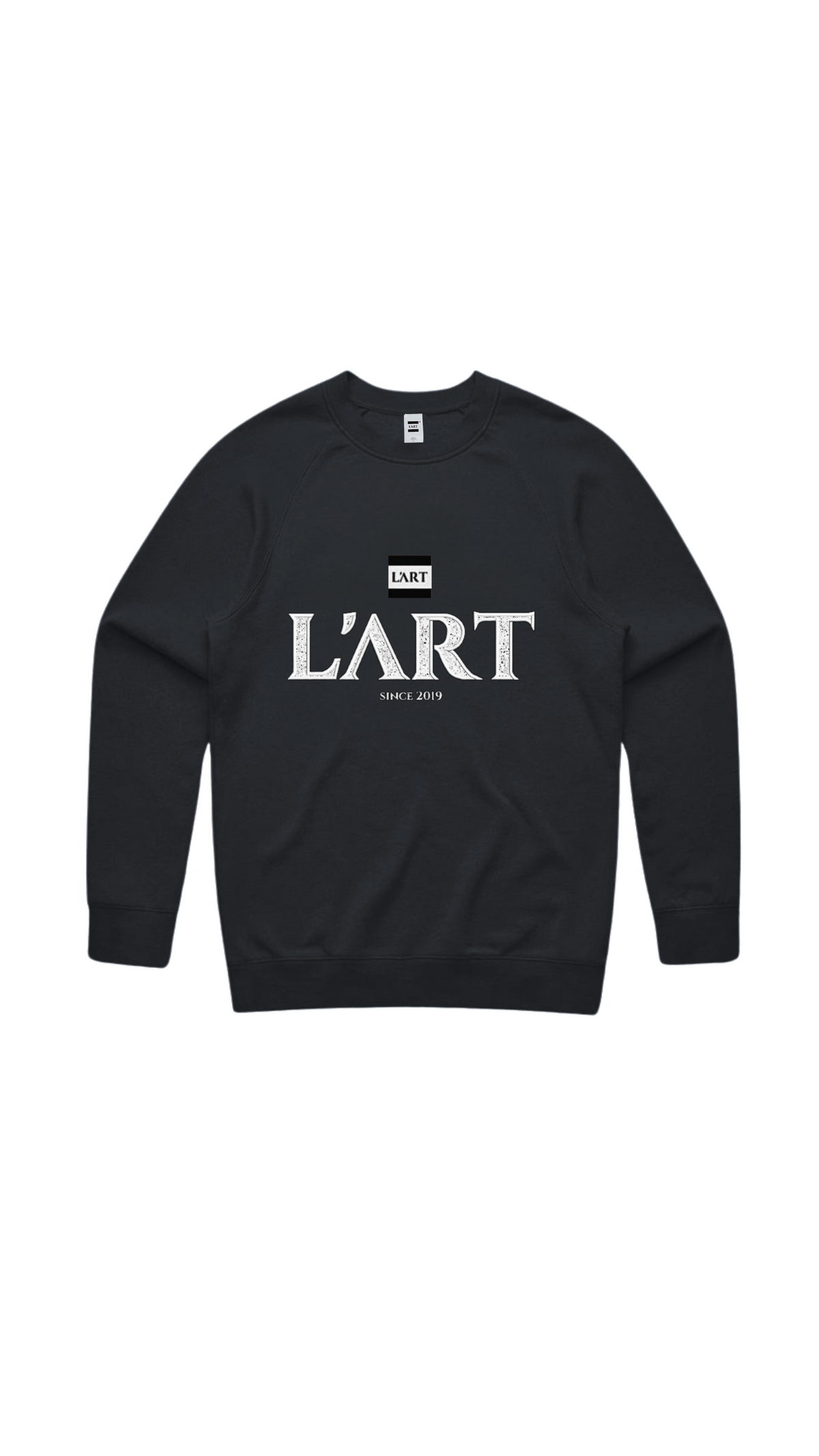 L'ART Chenille Embroidered Sweatshirt