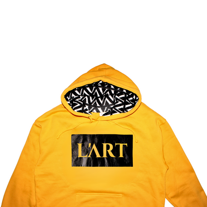 L'ART Inverted Transparent Logo II Hoodie