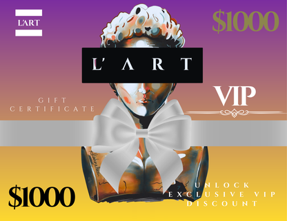 L'ART GIFT CARD