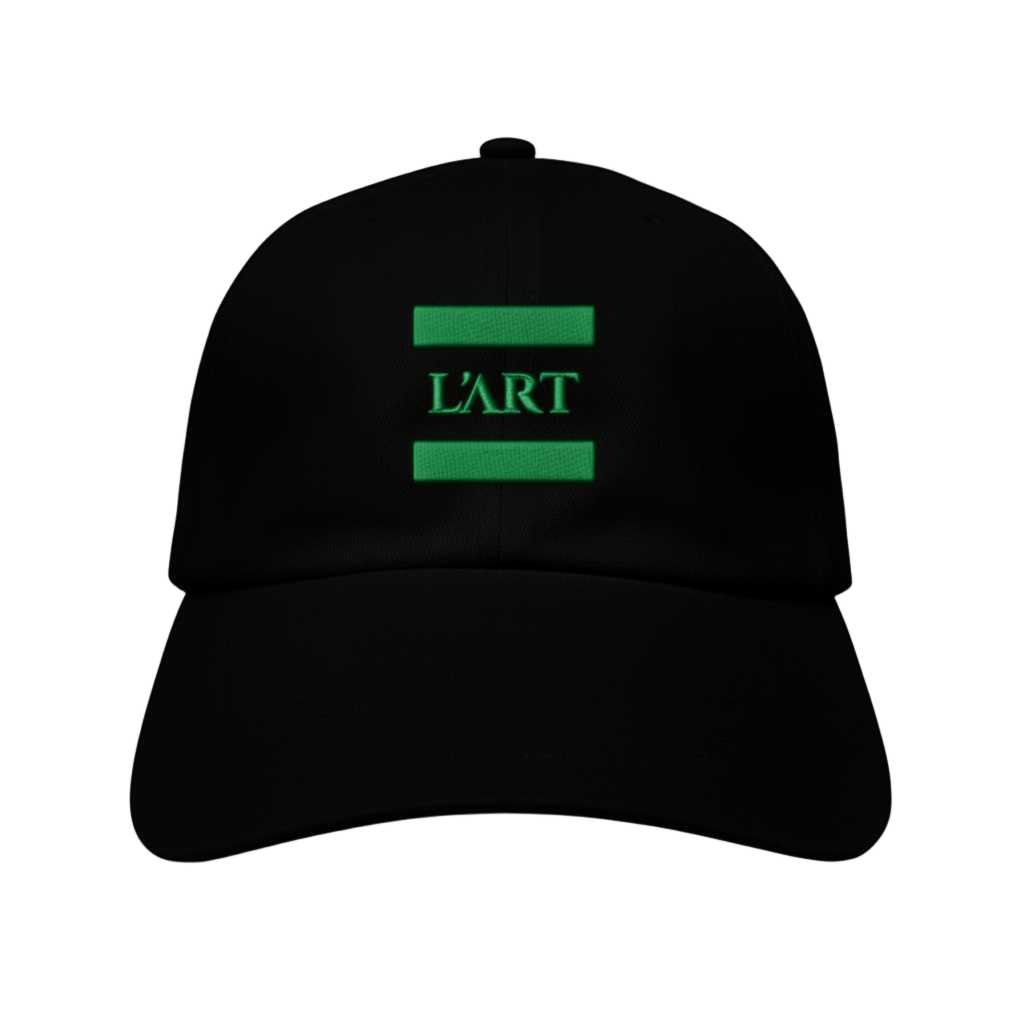 L'ART Transparent Color Dad Hat