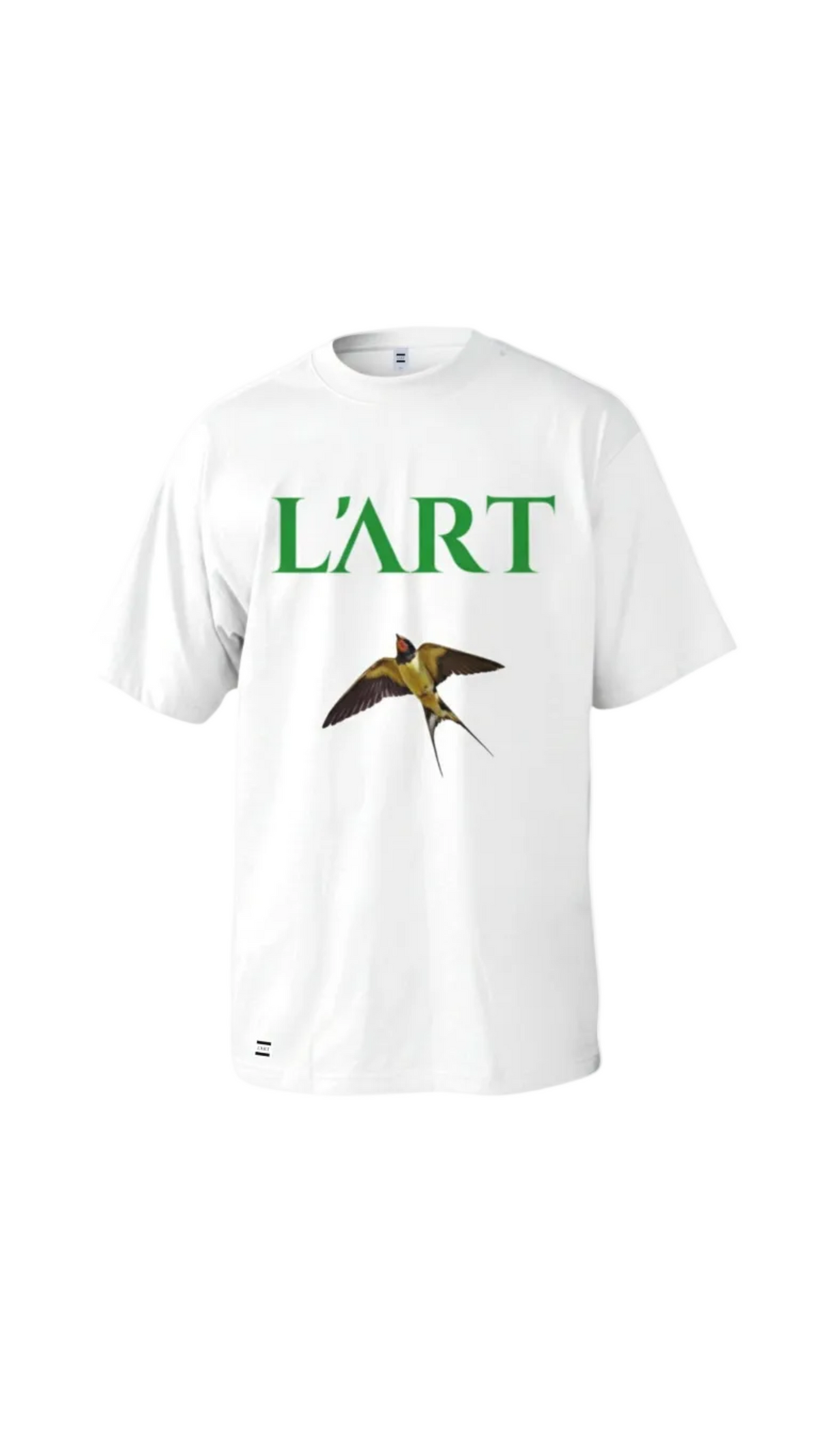 L'ART Swallow Oversized Heavyweight T-Shirt