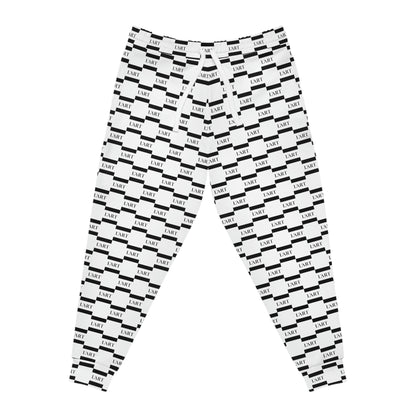 L'ART Grid Athletic Joggers