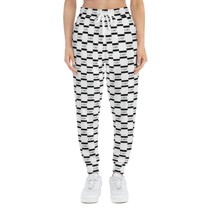 L'ART Grid Athletic Joggers