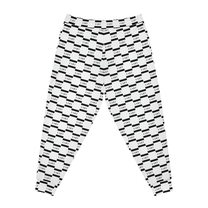 L'ART Grid Athletic Joggers