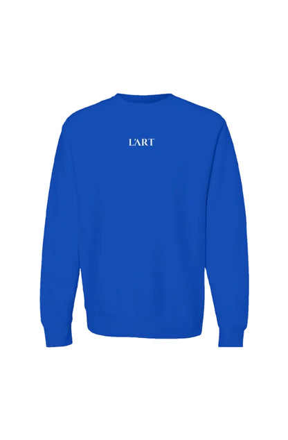 L'ART O Legend PHW Cross Grain Crewneck Blue