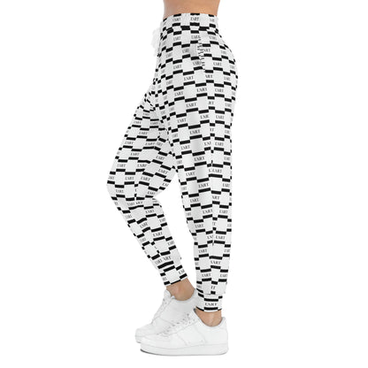 L'ART Grid Athletic Joggers